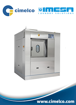 Lavadora industrial apra hospitales y clinicas modelo IMESA de 18 kg de ropa Peru